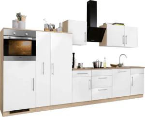 wiho Küchen Küchenzeile "Cali", ohne E-Geräte, Breite 360 cm