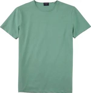 OLYMP Casual Wirk T-Shirt Herren, Grün, Kurzarm, L