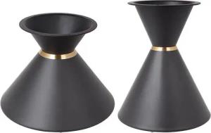 Prima-Online Tischbein Metall Tischgestell DIY Sanduhrform Tischbasis aus Stahl Ohne Platte