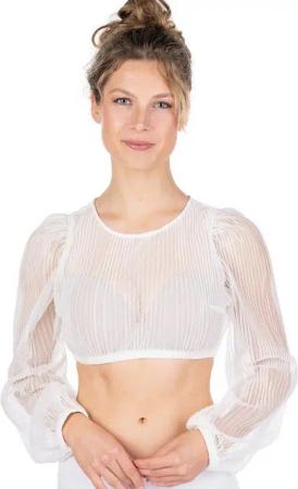 MarJo Dirndlbluse Dirndlbluse - GREMSDORF - offweiß