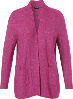 Offene Feinstrickjacke mit Schalkragen