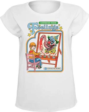 Steven Rhodes T-Shirt - Express Your Feelings - XXL - für Damen - Größe XXL - weiß