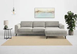 TRENDMANUFAKTUR Ecksofa "Lumber Jack, elegantes Designsofa, zeitlos modern, hoher Sitzkomfort", wahlweise mit Bettfunktion u. Bettkasten, L-Form