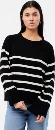 pieces Rundhalspullover PCSIA LS KNIT NOOS BC