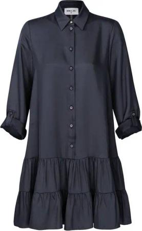 VON & ZU Midikleid Hemdblusenkleid
