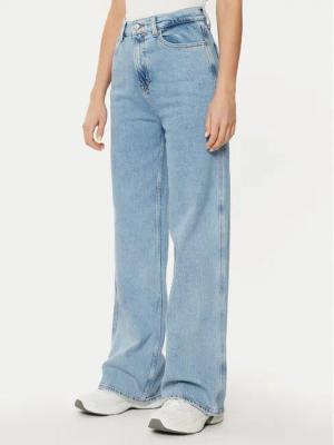 Tommy Jeans Jeans Claire DW0DW19558 Blau Wide Leg