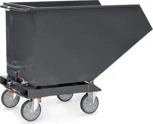 FETRA Transportwagen Muldenkipper 4703A-7016 mit ABLASSHAHN