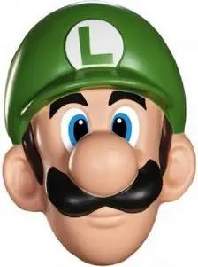 Nintendo Verkleidungsmaske Nintendo Super Mario Maske - Luigi/ Erwachsen