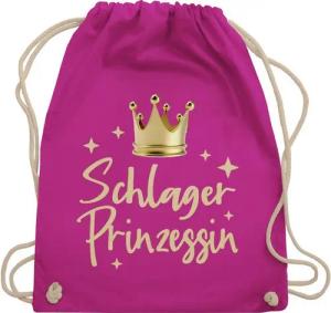 Shirtracer Turnbeutel Schlager Prinzessin I Schlagerparty Konzert Volksmusik, Schlager Party Outfit