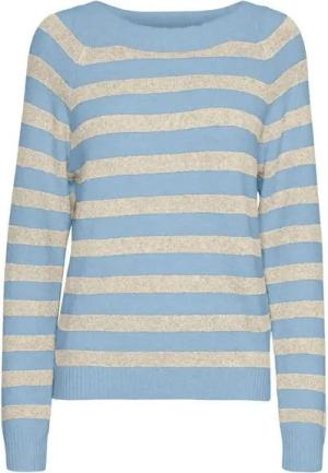 Vero Moda Rundhalspullover VMDOFFY LS O-NECK BLOUSE GA NOOS