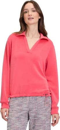 Betty&Co Sweatshirt "Betty & Co Sweatshirt mit Kragen", Tunnelzug