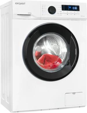 exquisit Waschmaschine "WA8014-020A weiss", 8 kg, 1400 U/min
