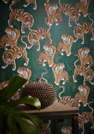 Marburg Vliestapete, Motiv, Tiger, moderne Tapete für Wohnzimmer Schlafzimmer Küche