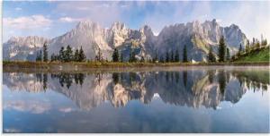 Artland Wandbild "Wilder Kaiser in Tirol", Bilder von Europa, (1 St.), als Alubild, Outdoorbild, Leinwandbild, Poster, Wandaufkleber
