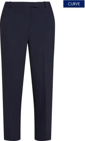 Tommy Hilfiger Curve Webhose "CRV PUNTO SLIM STRAIGHT PANT", in Großen Größen, mit Logostickerei