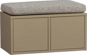 WOOOD Sitzbank "Turner", inkl. bequemem Sitzkissen, Breite 80 cm