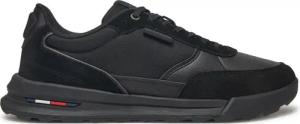 Tommy Hilfiger Sneakers Retro Runner Mix Rwb FM0FM05371 Schwarz