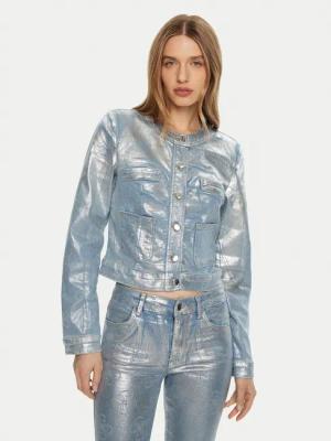 Guess Jeansjacke W5RN 11D5JS1 Blau Regular Fit