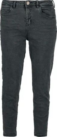 Sublevel Denim Jeans - Ladies Denim Mom Fit - S bis L - für Damen - Größe M - anthrazit