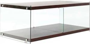 Kayoom TV-Schrank "TV-Tisch Elementary, eckige Form, viel Ablagefläche", (1 St.), TV-Tisch, gehärtetes Glas, pflegeleicht
