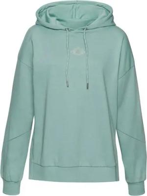 Buffalo Hoodie Kapuzensweatshirt mit großem Rückenprint- mit Glanz-Effekt, Loungewear