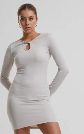 Urban Classics Glitter Longsleeve Kleid