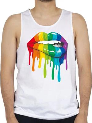 Shirtracer Tanktop Lippen LGBT & LGBTQ LGBT Kleidung