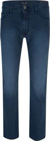 Otto Kern 5-Pocket-Jeans OTTO KERN JOHN blue used patterned 67042 6700.6822
