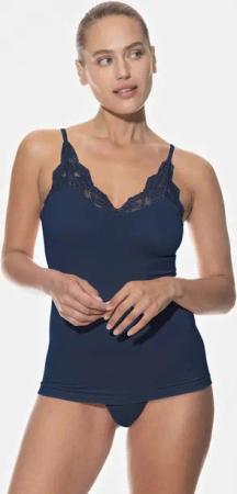 Mey Spaghettitop Damen Serie Organic Cotton Uni (1-tlg)