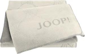 Wohndecke J!CORNFLOWER DOUBLE, 150 x 200 cm, Beige, JOOP!, Mischgewebe, Made in Germany, mit geketteltem Zierstich