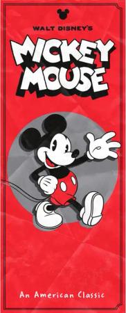 Komar Fototapete Mickey American Classic B/L: ca. 100x250 cm