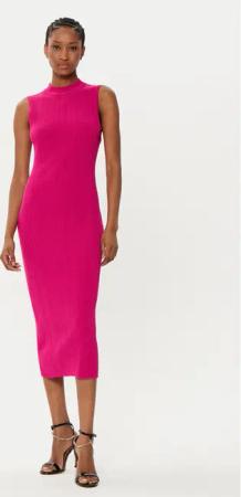MICHAEL Michael Kors Strickkleid MR582UN33D Rosa Slim Fit