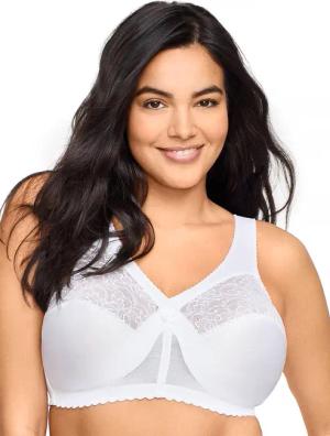 Glamorise Stütz-BH mit Spitze