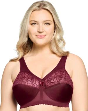 Glamorise Stütz-BH mit Spitze