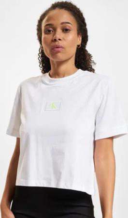 Calvin Klein Jeans Badge Cropped T-Shirt