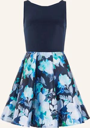 SWING Cocktailkleid im Materialmix