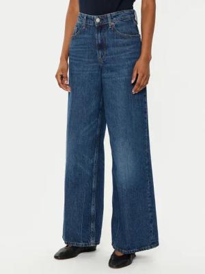 Tommy Hilfiger Jeans WW0WW43712 Dunkelblau Wide Leg