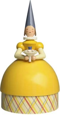 Wendt & Kühn Sammelfigur Knauldame Prinzessin mit gelbem Kleid 5272/11gelb