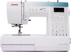 Janome Nähmaschine Sewist 780DC, 80 Programme