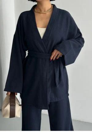 OSSY HOMER Loungeanzug Kimono Set für Damen – Praktisches und Stilvolles Outfit