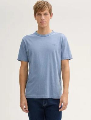 TOM TAILOR T-Shirt Basic T-Shirt aus Baumwolle
