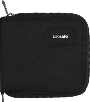 pacsafe RFIDsafe™ RFID Blocking Zip Around Wallet Black