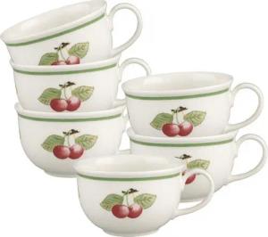 Villeroy & Boch Cappuccinotasse French Garden Café au lait Obertassen 370 ml, Porzellan