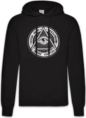Urban Backwoods Hoodie Illuminati Eye Herren Hoodie Illuminaten Freimaurer Society Auge Loge (1-tlg) Lodge Illumiatus Free Masons