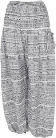 Guru-Shop Relaxhose Luftige Pluderhose, Sommerhose, Yogahose -.. Ethno Style, alternative Bekleidung