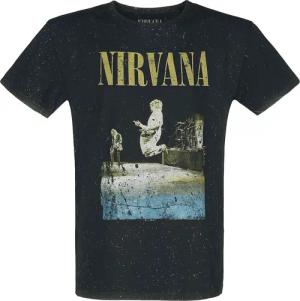 Nirvana T-Shirt - Stage Jump - S bis 4XL - für Männer - Größe 4XL - schwarz - Lizenziertes Merchandise!