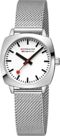 Mondaine MSL.31110.SM Damenuhr Petite Cushion 31mm 5ATM
