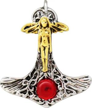 HOPLO Engelanhänger Elfe des Thor Anhänger Schmuck Engel & Elfen von Briar - Thorhammer -