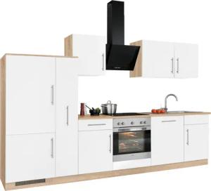 wiho Küchen Küchenzeile "Cali", mit E-Geräten, Breite 310 cm