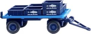 Wiking Modelleisenbahn-Straße Wiking 038406 H0 Anhänger Modell Flachpritschen-Anhänger Seefische